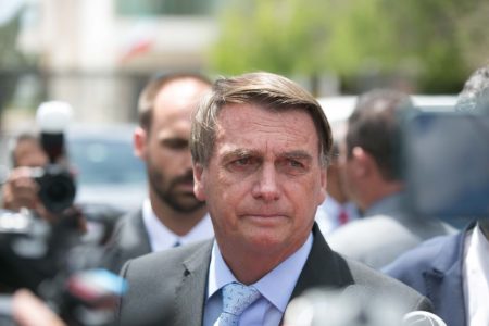O presidente da República Jair Bolsonaro