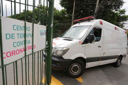 Movimentação Hospital de Campanha Covid-19 em Osasco SP