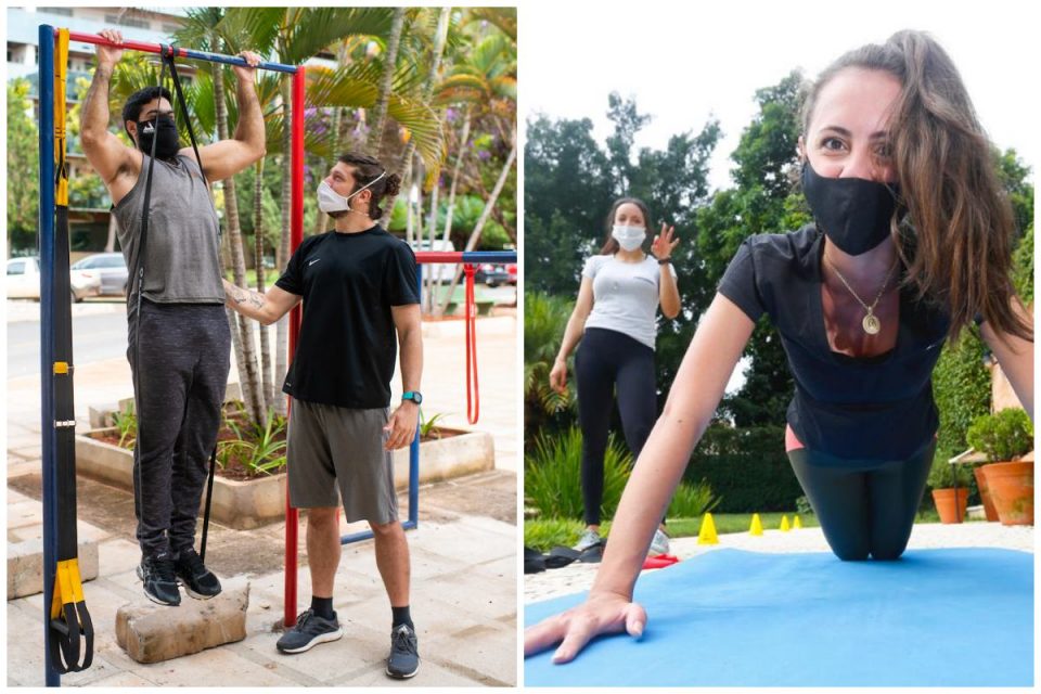 aulas personal trainers