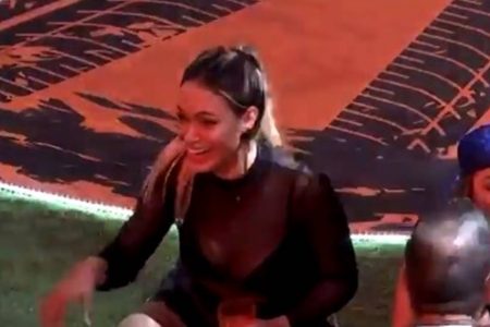 Sarah em festa do BBB21