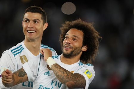 Marcelo e Cristiano Ronaldo