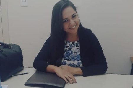 Juliana Rodrigues Dias, grávida com Covid que deu à luz um filho saudável