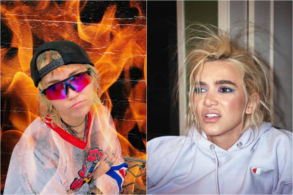 Miley Cyrus e Manu Gavassi