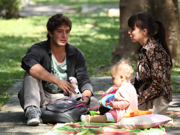 Rodrigo e Manu em A Vida da Gente