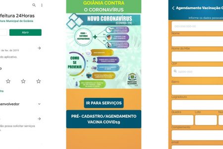 Aplicativo Prefeitura 24 Horas, da Prefeitura de Goiânia