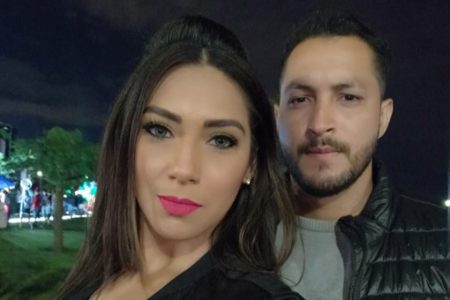 Evelyne Ogawa e Vinícius Camargo