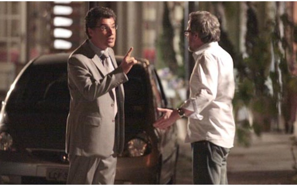 Jonas (Paulo Betti) e Lourenço (Leonardo Medeiros) em A Vida da Gente