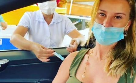 Fernanda Bolsonaro se vacinou, nessa semana, contra a Covid-19