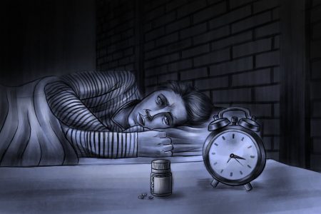 capa Ilustração - o efeito da pandemia no consumo de remédios para dormir