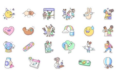 Figurinhas WhatsApp e OMS