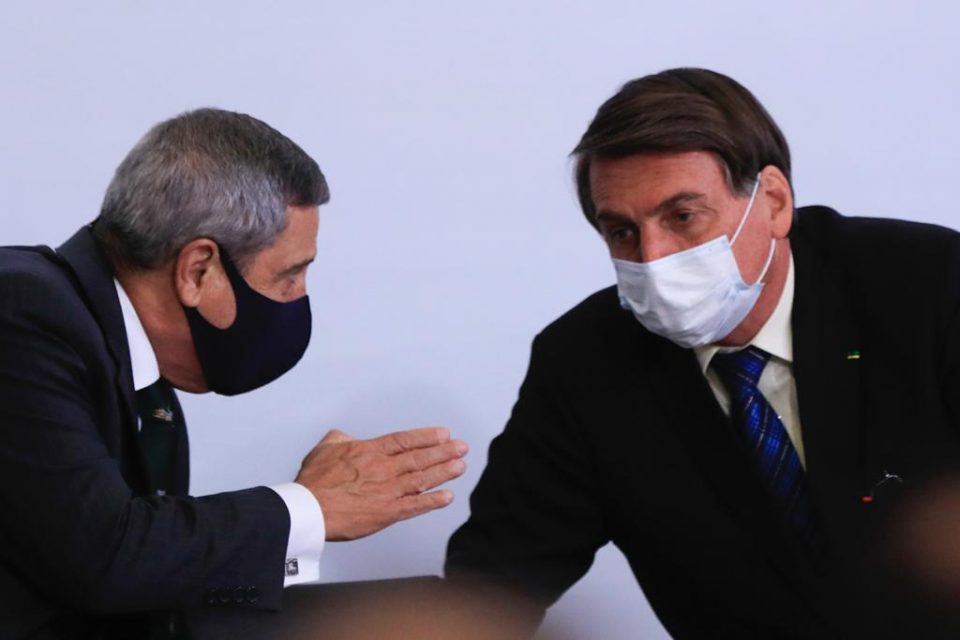 Braga Netto e Jair Bolsonaro