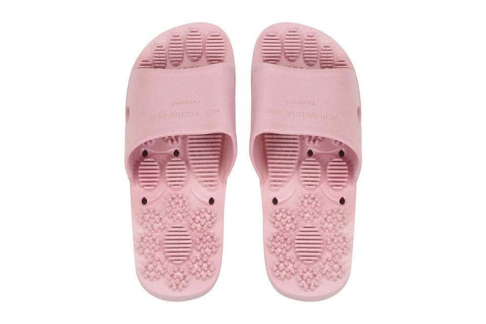 Pantufa de massagem de acupressão, da Moniclern