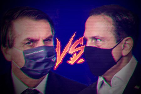 são paulo joão doria versus jair bolsonaro