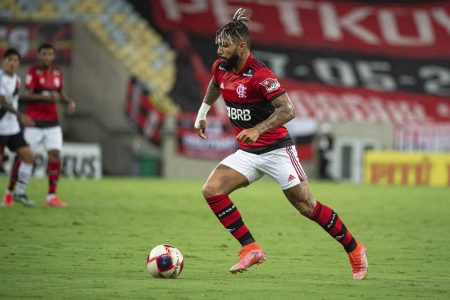 Gabigol no clássico Flamengo x Vasco no Maracanã