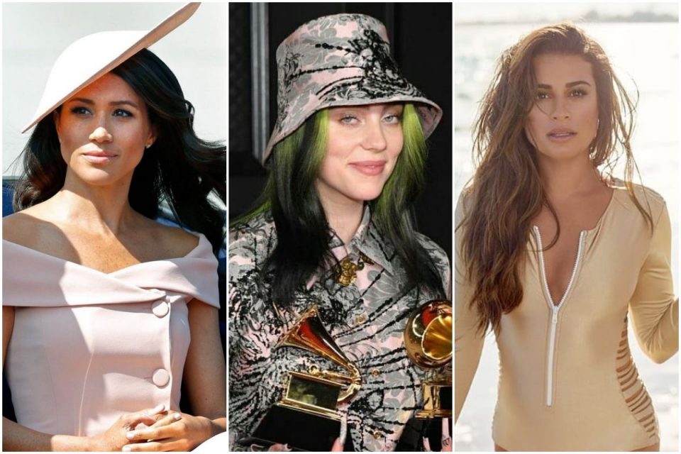 Meghan Markle, Billie Eilish e Lea Michele