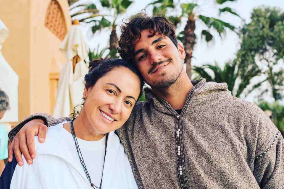 Simone, mãe de Gabriel Medina