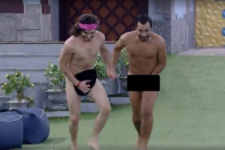 Gil e Fiuk pelados no BBB21