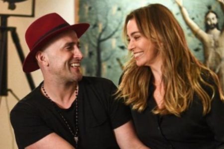 Paulo Gustavo e Monica Martelli