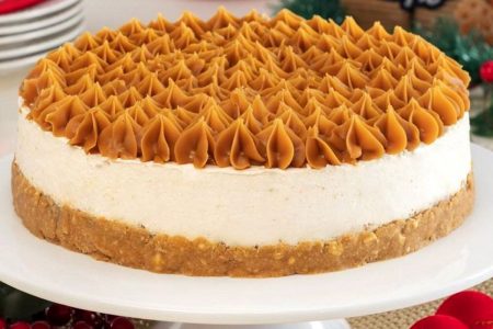 cheesecake de doce de leite