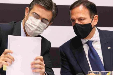 Rodrigo Garcia e João Doria
