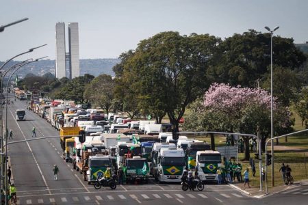 Ato pró-Bolsonaro na Esplanada
