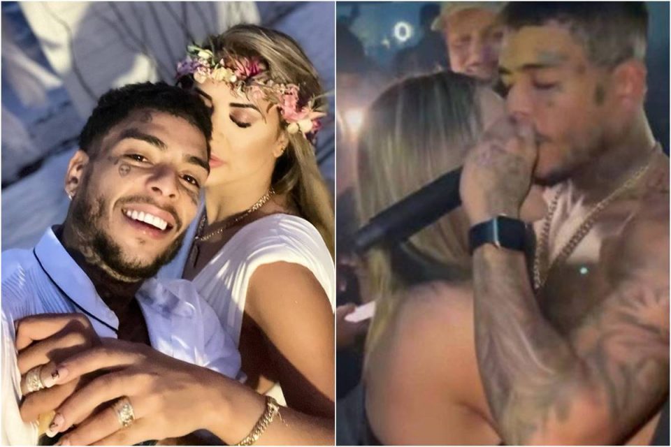 MC Kevin e esposa