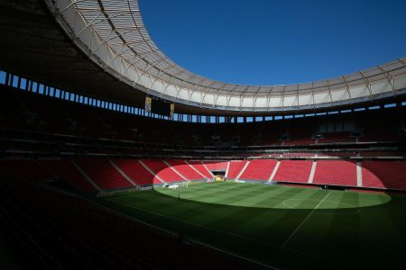 estadio mane garrincha futebol jogo bola