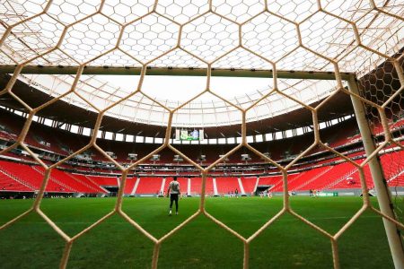 estadio mane garrincha futebol jogo bola
