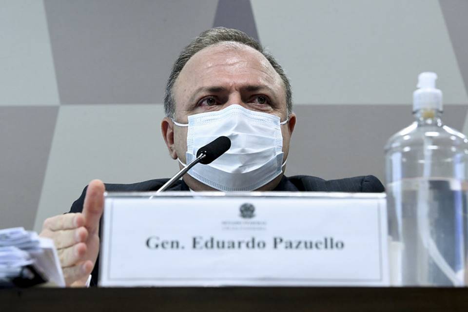 General Pazuello na CPI da Covid