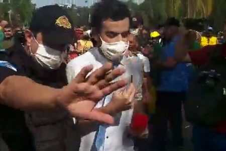 Hostilização a repórter da CNN
