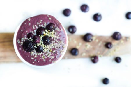 mousse de açaí