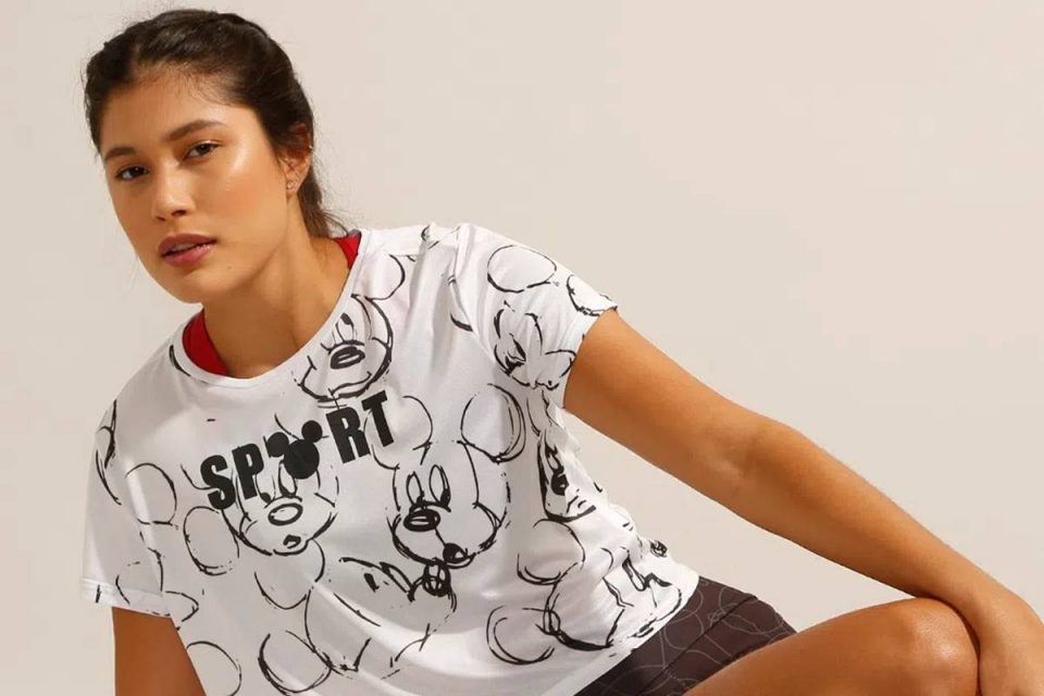 Coleção esportiva da C&A inspirada no Mickey Mouse