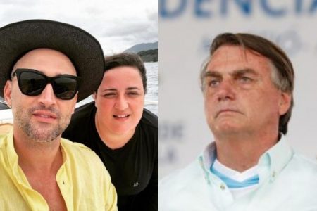 Ju Amaral, Paulo Gustavo e Bolsonaro