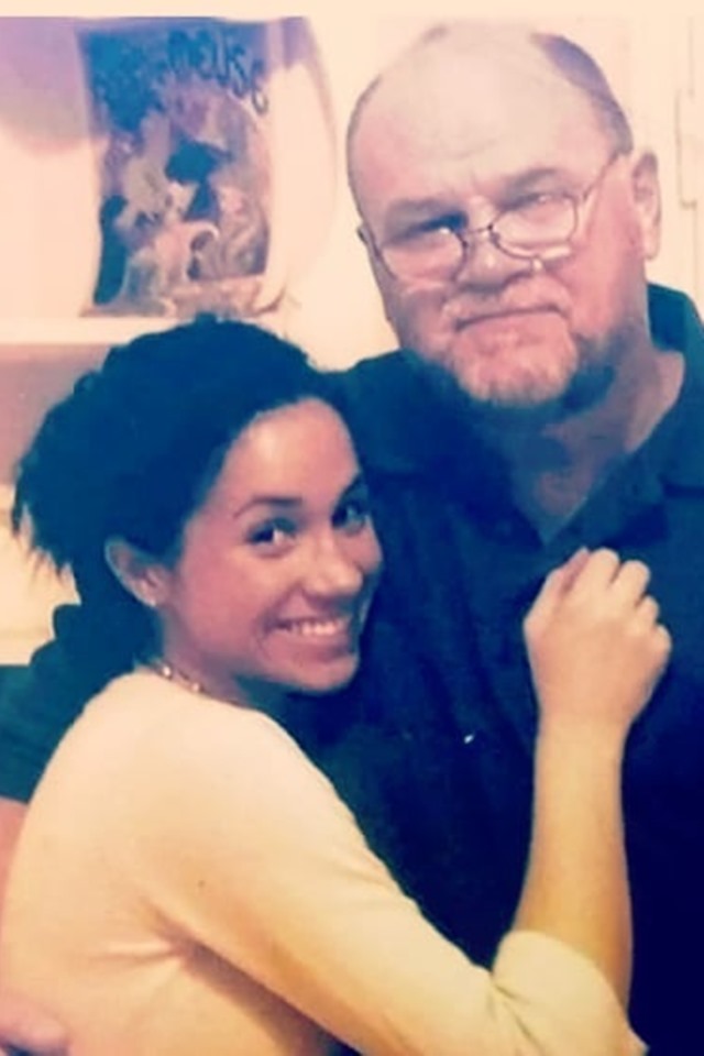 Meghan e Thomas Markle