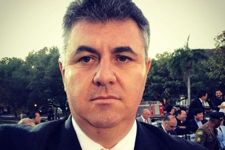 Empresário e jornalista Carlos Bueno, de 48 anos, que morreu de Covid em Goiás