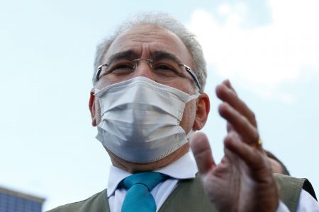 Médico Marcelo Queiroga, ministro da Saúde do Brasil