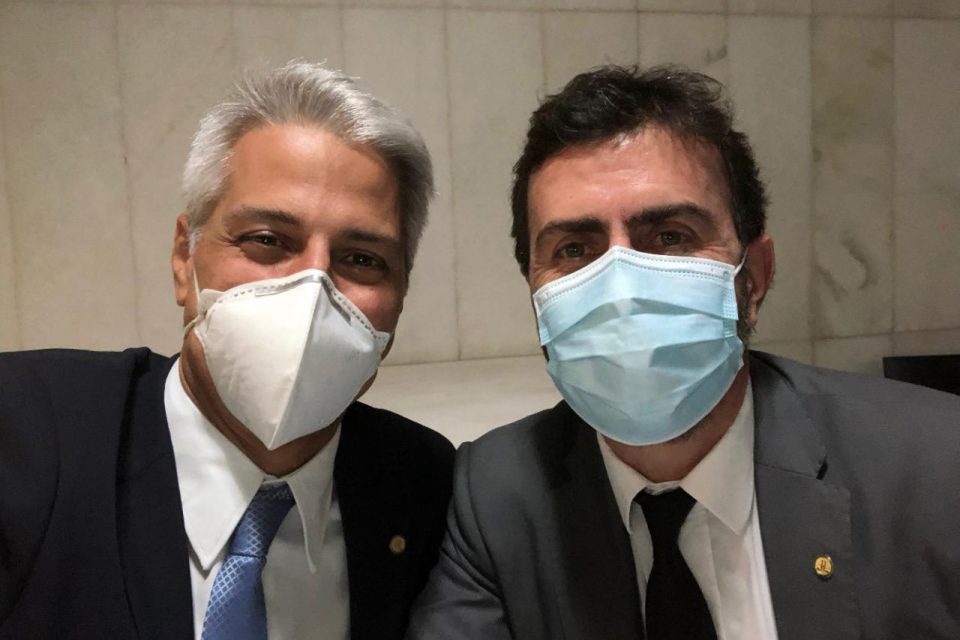 Alessandro Molon e Marcelo Freixo
