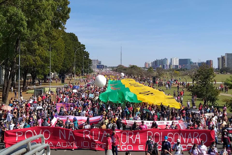 Caminhada de sábado (19/6) contra o presidente Bolsonaro