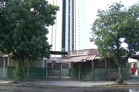 Local onde mulher trans foi atacada em Recife (PE)