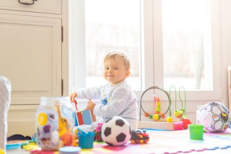 Bebê brincando