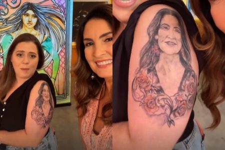 Tati Machado Fátima Bernardes Tatuagem