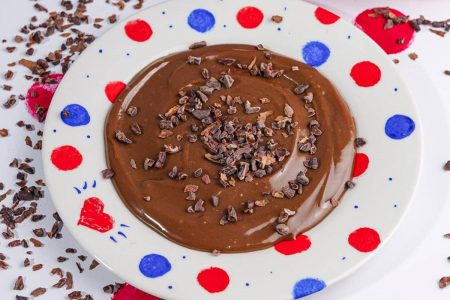 Brigadeiro no prato