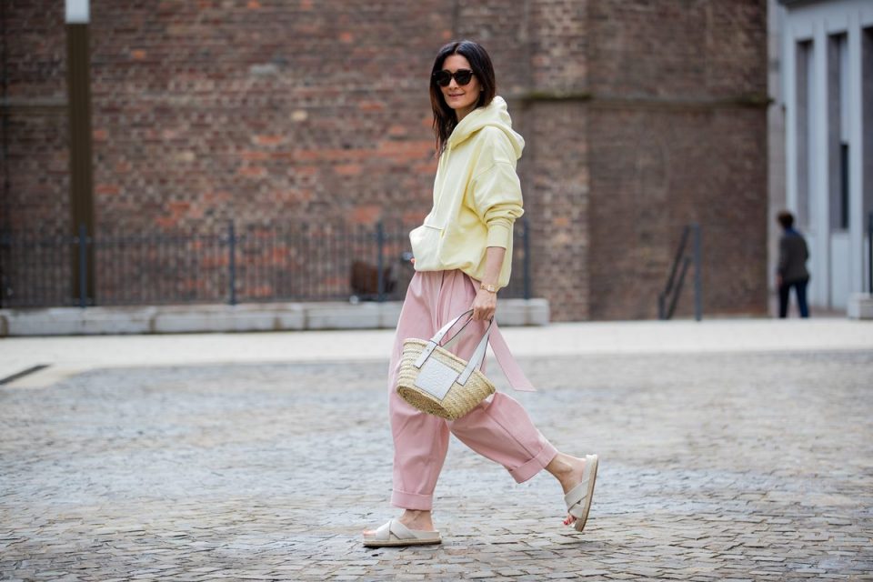 Conjunto de moletom no street style