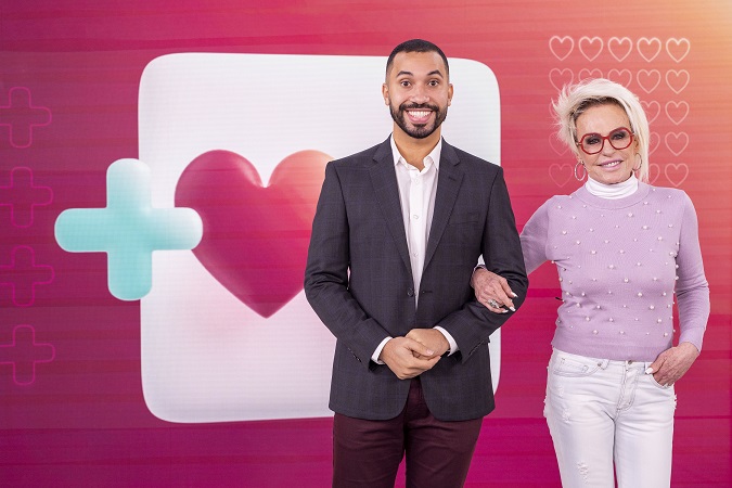 Gil do Vigor e Ana Maria Braga no Mais Você