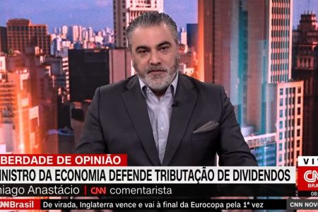 Thiago Anastácio, na CNN