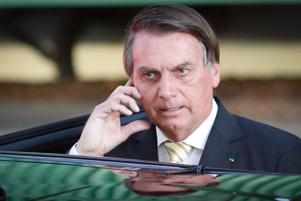 Presidente Jair Bolsonaro fala com a imprensa após o encontro com presidente do STF Luiz Fux 3