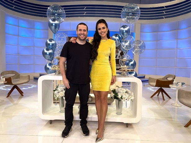 Mauricio Meirelles e Daniela Albuquerque no Sensacional