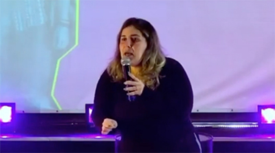 Karla Cordeiro, pregadora de Nova Friburgo