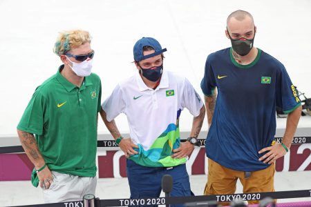 Time brasileiro de skate park