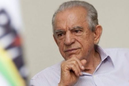 Iris Rezende (MDB), político, ex-governador de Goiás e ex-prefeito de Goiânia